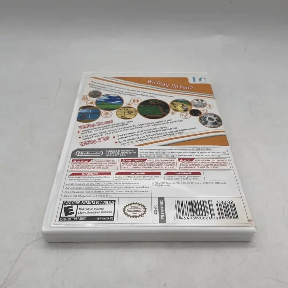 Wii Play - Nintendo Wii Authentic Complete CIB Tested‎ Working